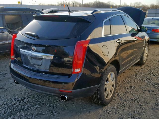 3GYFNDEY7AS516331 - 2010 CADILLAC SRX LUXURY BLACK photo 4