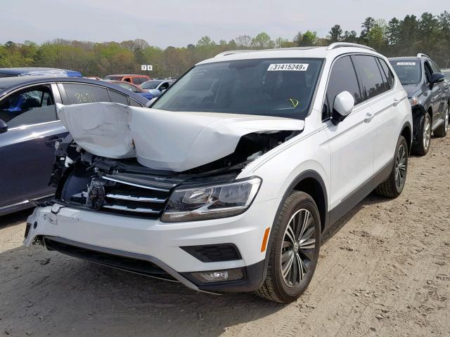 3VV2B7AX1JM044998 - 2018 VOLKSWAGEN TIGUAN SE WHITE photo 2