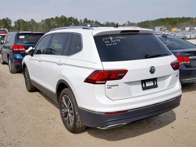 3VV2B7AX1JM044998 - 2018 VOLKSWAGEN TIGUAN SE WHITE photo 3