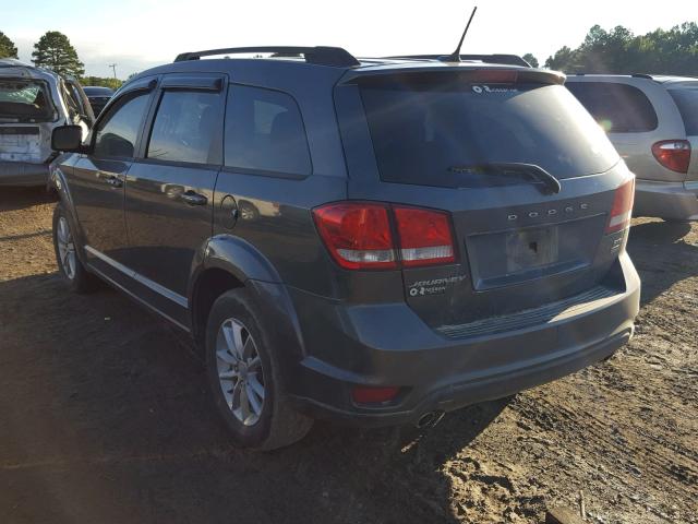 3C4PDCBG1ET142737 - 2014 DODGE JOURNEY SX GRAY photo 3