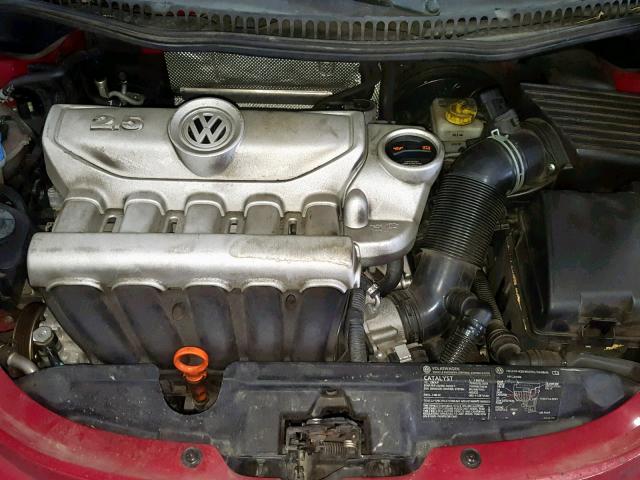 3VWRF31Y77M406387 - 2007 VOLKSWAGEN NEW BEETLE Qırmızı foto 7