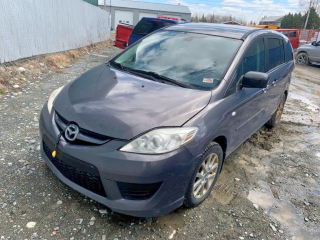 JM1CR293590336543 - 2009 MAZDA 5 GRAY photo 2