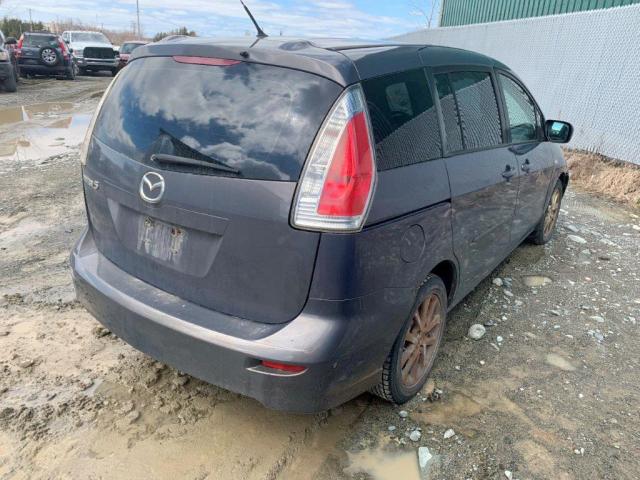 JM1CR293590336543 - 2009 MAZDA 5 GRAY photo 4