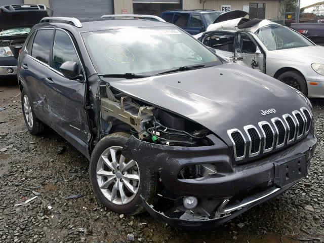 1C4PJMDS5GW102402 - 2016 JEEP CHEROKEE L GRAY photo 1