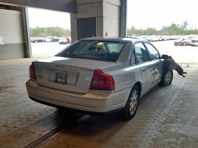 YV1TS592251414417 - 2005 VOLVO S80 2.5T SILVER photo 4