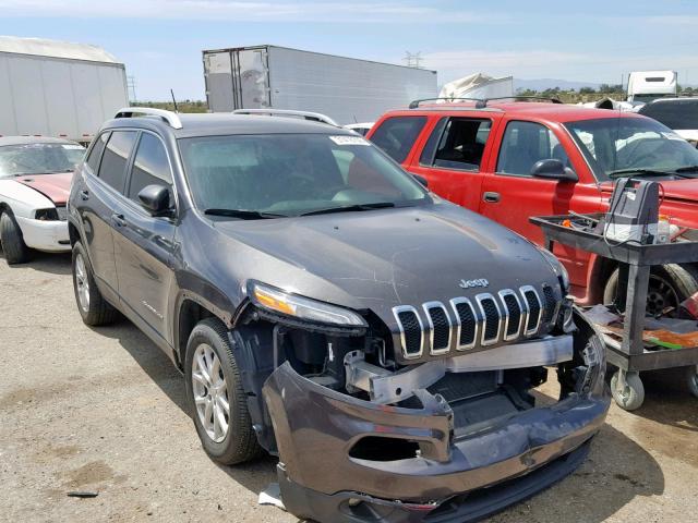 1C4PJLCB9HW597670 - 2017 JEEP CHEROKEE L CHARCOAL photo 1