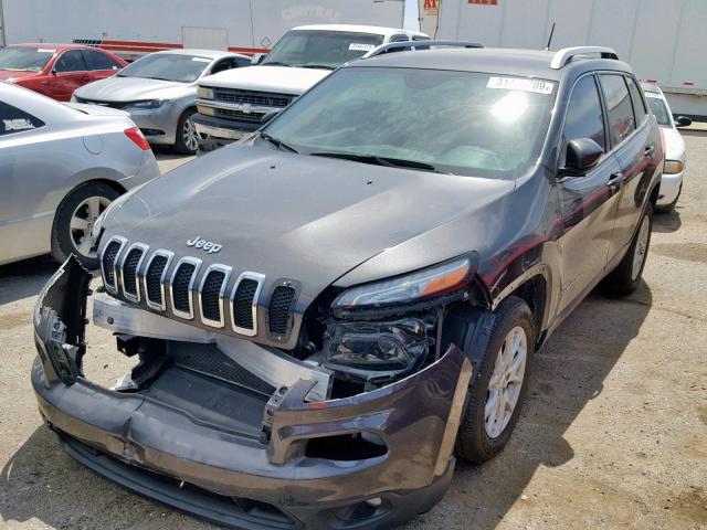 1C4PJLCB9HW597670 - 2017 JEEP CHEROKEE L CHARCOAL photo 2