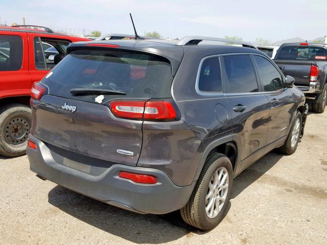 1C4PJLCB9HW597670 - 2017 JEEP CHEROKEE L CHARCOAL photo 4