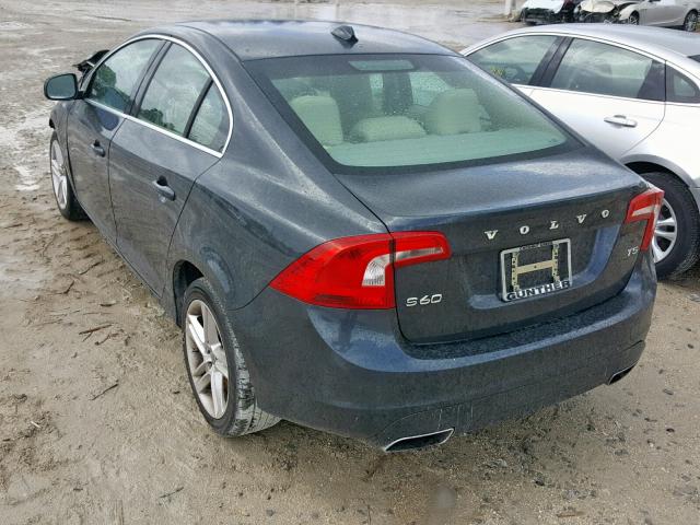 YV1612FS4E1282120 - 2014 VOLVO S60 T5 GRAY photo 3