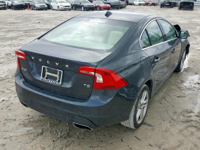 YV1612FS4E1282120 - 2014 VOLVO S60 T5 GRAY photo 4