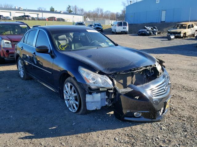 JN1CV6AR1AM459548 - 2010 INFINITI G37 BLACK photo 1