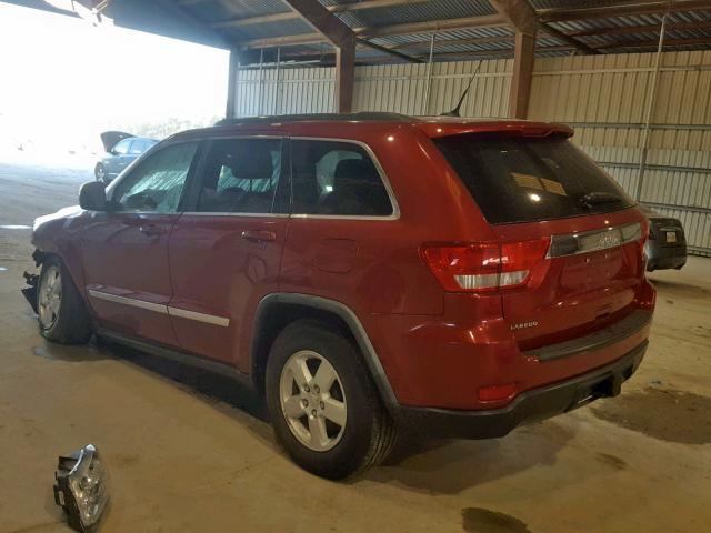 1J4RS4GG7BC524432 - 2011 JEEP GRAND CHER RED photo 3