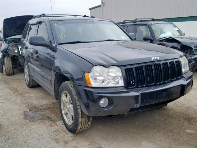 1J4HR48N15C612885 - 2005 JEEP GRAND CHER BLACK photo 1