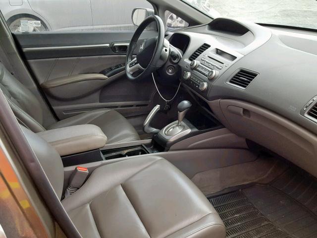 2HGFA169X8H021658 - 2008 HONDA CIVIC EXL Boz foto 5