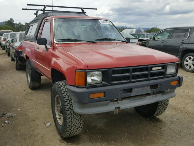 JT4RN63RXG0039744 - 1986 TOYOTA PICKUP RN6 RED photo 1