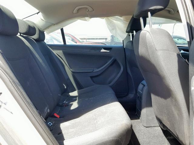 3VW2K7AJ0EM403464 - 2014 VOLKSWAGEN JETTA BASE SILVER photo 6