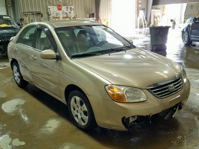 KNAFE122385535335 - 2008 KIA SPECTRA EX BEIGE photo 1