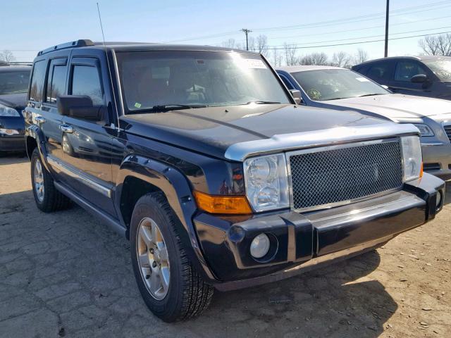 1J8HG58296C276050 - 2006 JEEP COMMANDER BLACK photo 1
