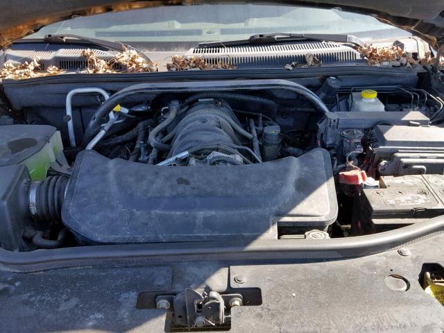 1J8HG58296C276050 - 2006 JEEP COMMANDER BLACK photo 7