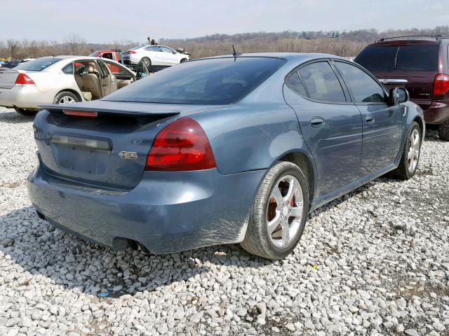 2G2WC55C871110945 - 2007 PONTIAC GRAND PRIX GRAY photo 4