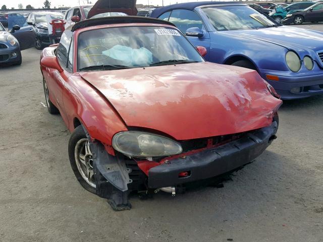 JM1NB354X40408525 - 2004 MAZDA MX-5 MIATA RED photo 1