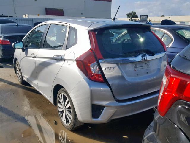 3HGGK5H80FM720938 - 2015 HONDA FIT EX SILVER photo 3