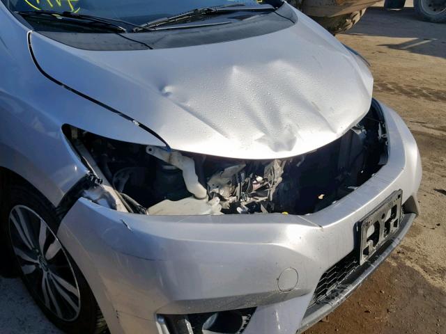 3HGGK5H80FM720938 - 2015 HONDA FIT EX SILVER photo 9