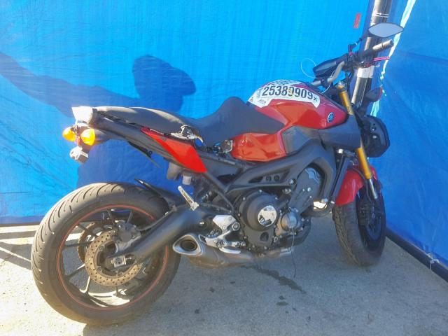 JYARN33Y4EA000544 - 2014 YAMAHA FZ09 C RED photo 4