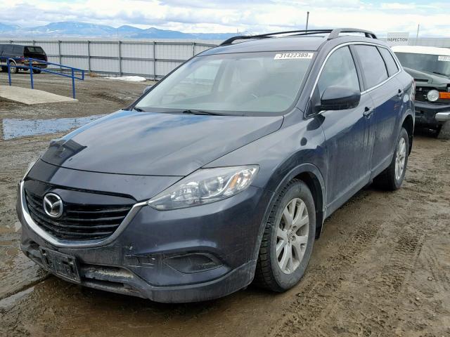 JM3TB3CA1D0422790 - 2013 MAZDA CX-9 TOURI GRAY photo 2