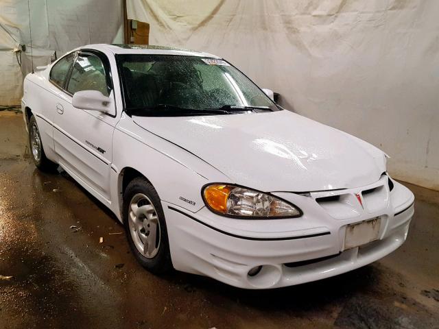 1G2NV12E22C113458 - 2002 PONTIAC GRAND AM G WHITE photo 1