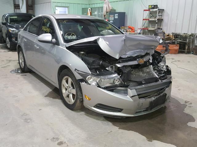 1G1PC5SB9D7242485 - 2013 CHEVROLET CRUZE LT SILVER photo 1