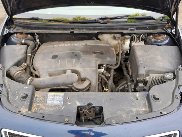 1G1ZG57B29F226616 - 2009 CHEVROLET MALIBU LS BLUE photo 7