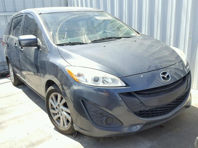 JM1CW2BL1C0101194 - 2012 MAZDA 5 CHARCOAL photo 1