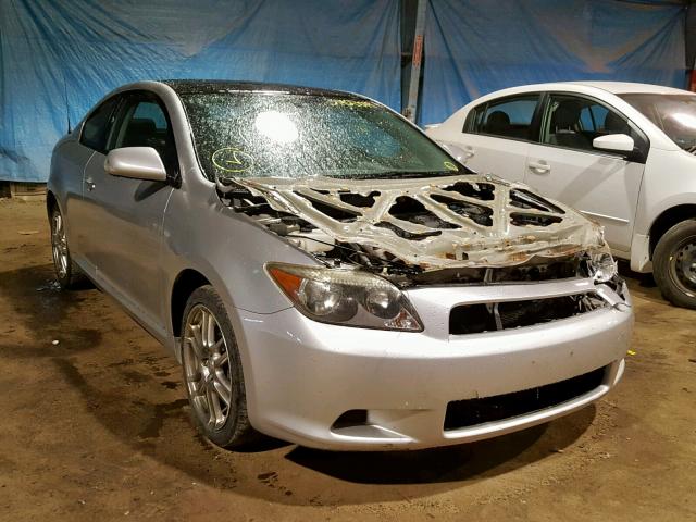 JTKDE177170165232 - 2007 TOYOTA SCION TC SILVER photo 1
