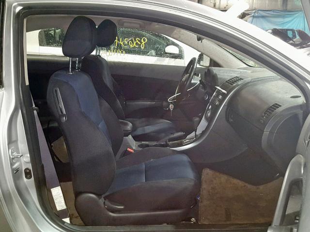 JTKDE177170165232 - 2007 TOYOTA SCION TC SILVER photo 5