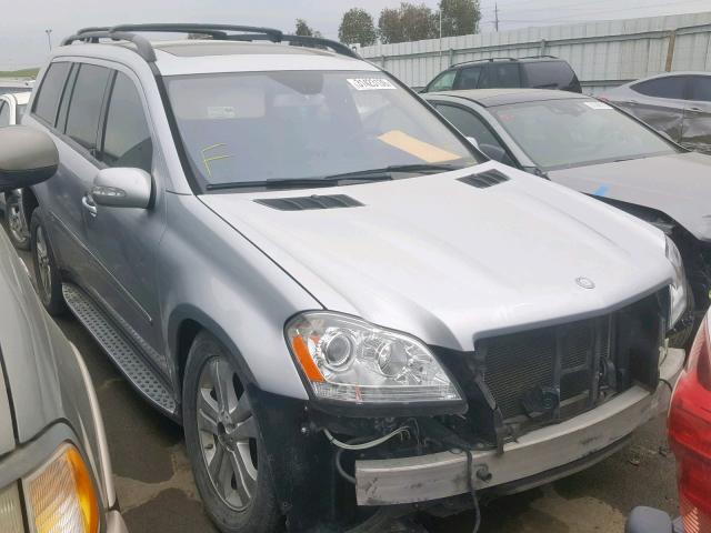 4JGBF71E77A274144 - 2007 MERCEDES-BENZ GL 450 4MA SILVER photo 1