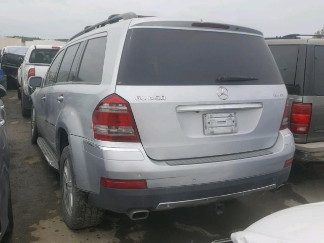 4JGBF71E77A274144 - 2007 MERCEDES-BENZ GL 450 4MA SILVER photo 3