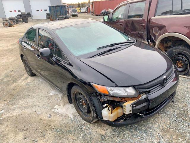 2HGFB2F94CH019139 - 2012 HONDA CIVIC EXL BLACK photo 1