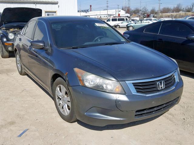 1HGCP26488A052143 - 2008 HONDA ACCORD LXP GRAY photo 1