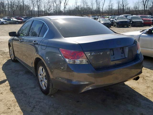 1HGCP26488A052143 - 2008 HONDA ACCORD LXP GRAY photo 3