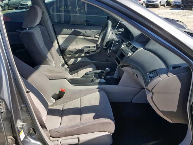 1HGCP26488A052143 - 2008 HONDA ACCORD LXP GRAY photo 5