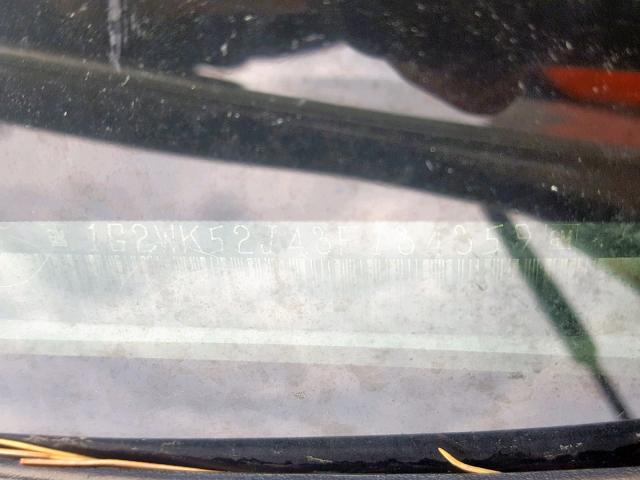 1G2WK52J43F134359 - 2003 PONTIAC GRAND PRIX 白色 照片 10