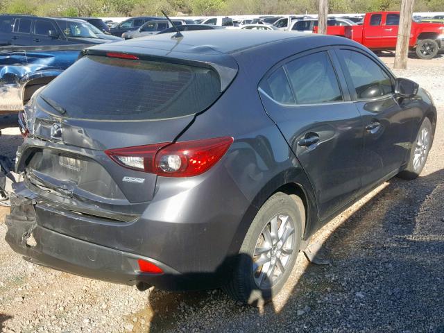 JM1BM1L70E1168881 - 2014 MAZDA 3 TOURING GRAY photo 4