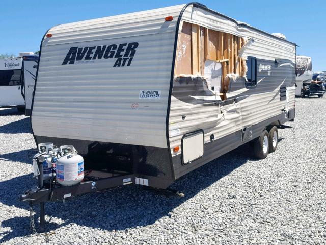 5ZT2AVKB5HB913126 - 2017 WILDWOOD AVENGER BEIGE photo 2