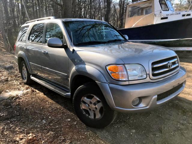 5TDBT48A72S124058 - 2002 TOYOTA SEQUOIA LI SILVER photo 1