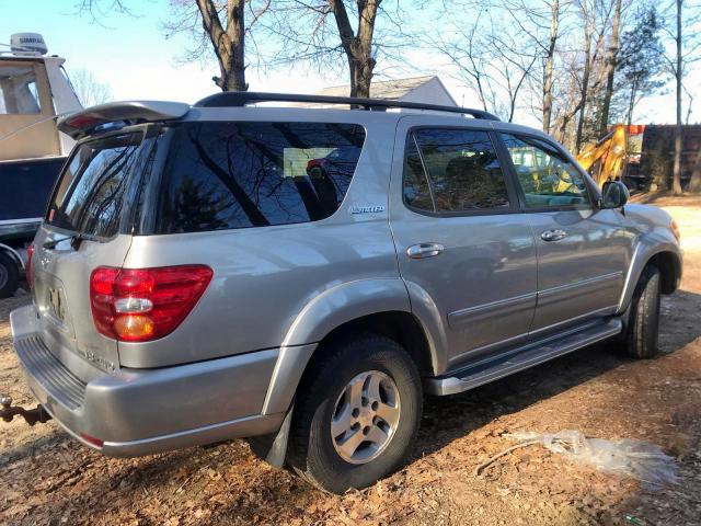 5TDBT48A72S124058 - 2002 TOYOTA SEQUOIA LI SILVER photo 2