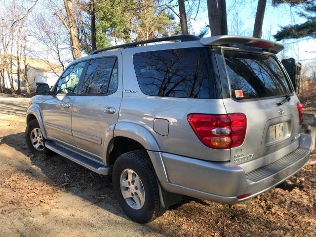 5TDBT48A72S124058 - 2002 TOYOTA SEQUOIA LI SILVER photo 4