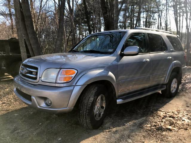 5TDBT48A72S124058 - 2002 TOYOTA SEQUOIA LI SILVER photo 5