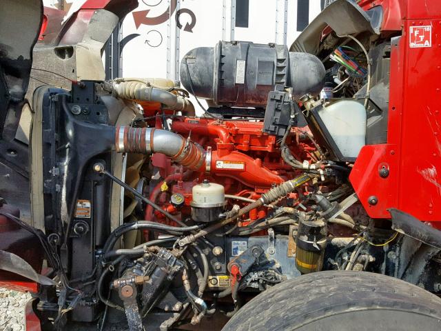 1NKDL70X5DJ364637 - 2013 KENWORTH CONSTRUCTI RED photo 7