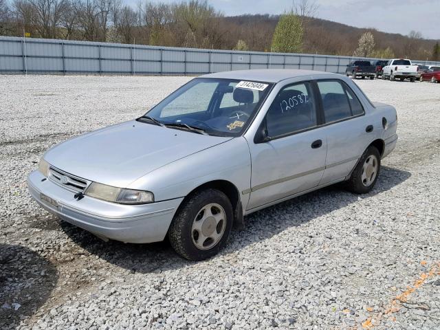 KNAFA1219R5212041 - 1994 KIA SEPHIA RS SILVER photo 2